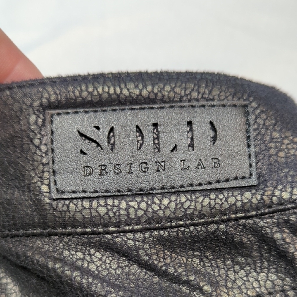 SOLD Design Lab Textured Black Jeans